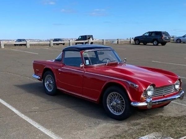 Michael Sigmund's Triumph TR5, commission number 1CP 1742 LP