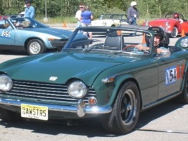 Jeff Sieglen's Triumph TR5, commission number 1CP 1956 LP