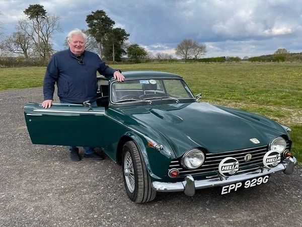 Will Jennings's Triumph TR5, commission number CP 2366 O
