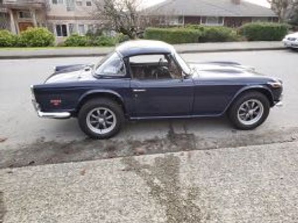 Jonathan Clegg's Triumph TR5, commission number CP 2972 O