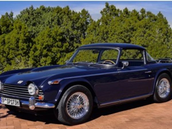 Eric Hoover's Triumph TR5, commission number CP 324 LO