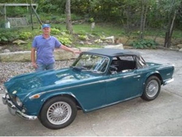 Craig Simon's Triumph TR5, commission number CP 420 L