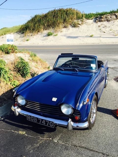 Alex Greene's Triumph TR5