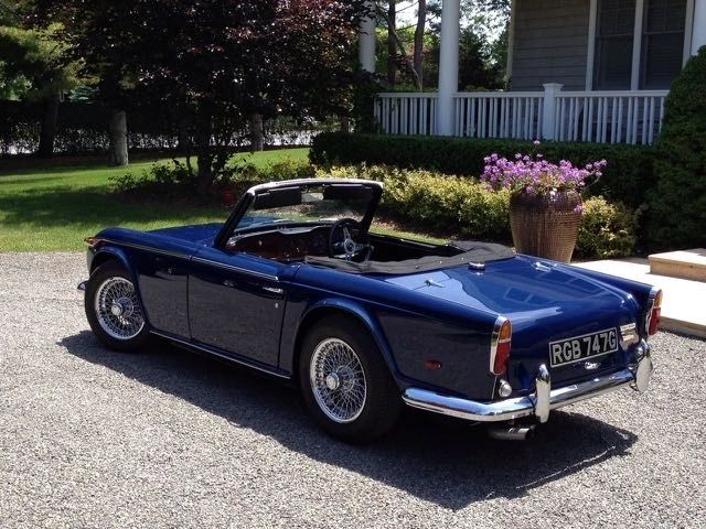Alex Greene's Triumph TR5