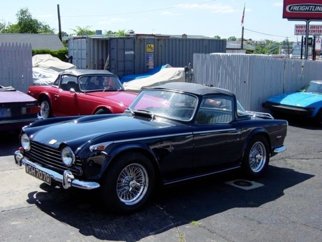 Eric Hoover's Triumph TR5