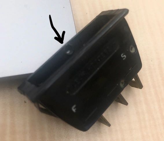 CAD drawing of a possible toggle pivot repair