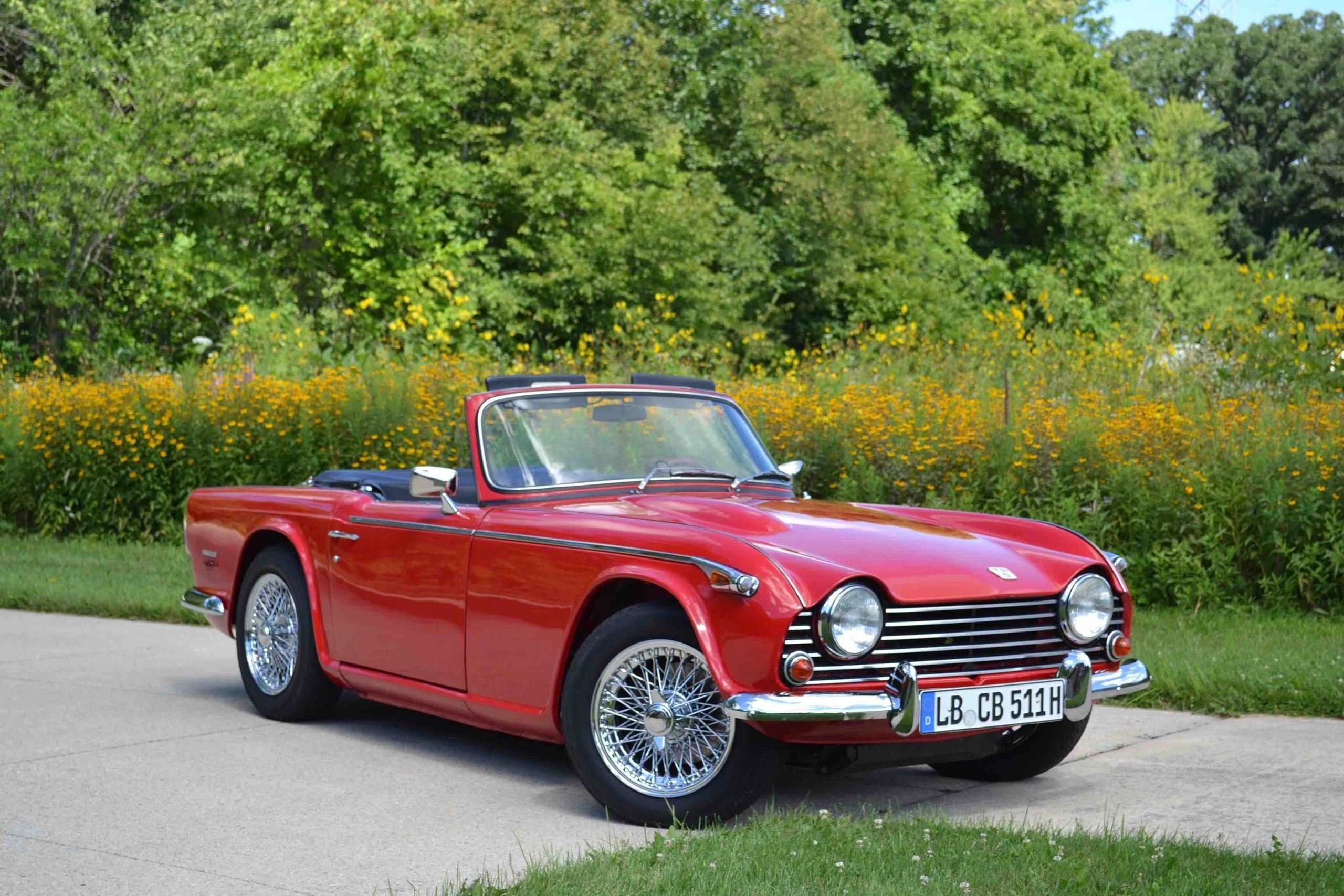 Jim Weddle's Triumph TR5