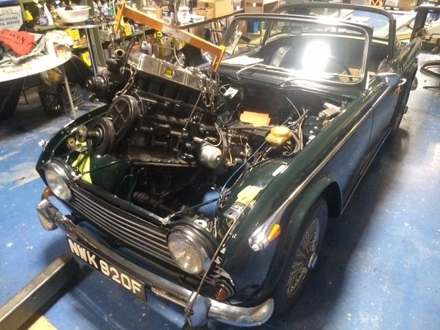 Kevin Kelly's Triumph TR5