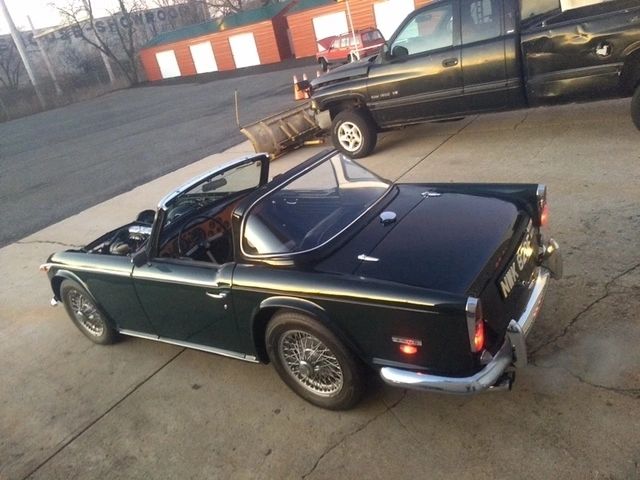Kevin Kelly's Triumph TR5