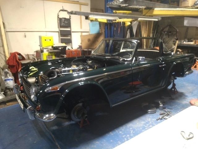 Kevin Kelly's Triumph TR5