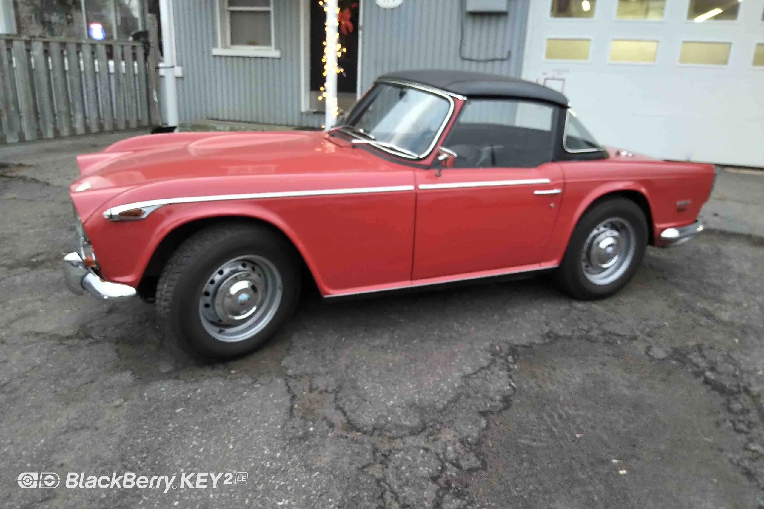 Pierre Marchand's Triumph TR5