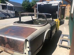 Richard Weyland's Triumph TR5
