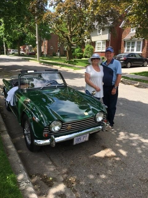 Stephen Nutt's Triumph TR5