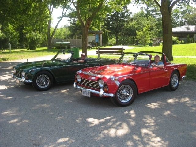 Stephen Nutt's Triumph TR5